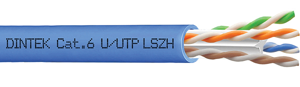 CAT6 U/UTP LSZH kabel, 305m, Dca, blauw, N1101-04049
